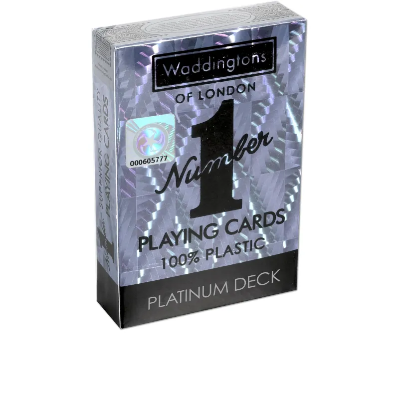 WADDINGTONS PLATINUM KARTY DO GRY - Winning Moves