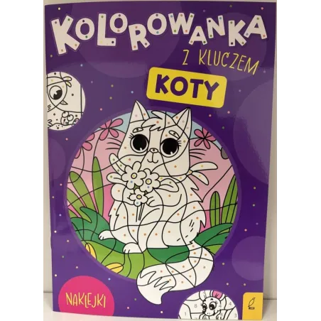 Koty. Kolorowanka Z Kluczem