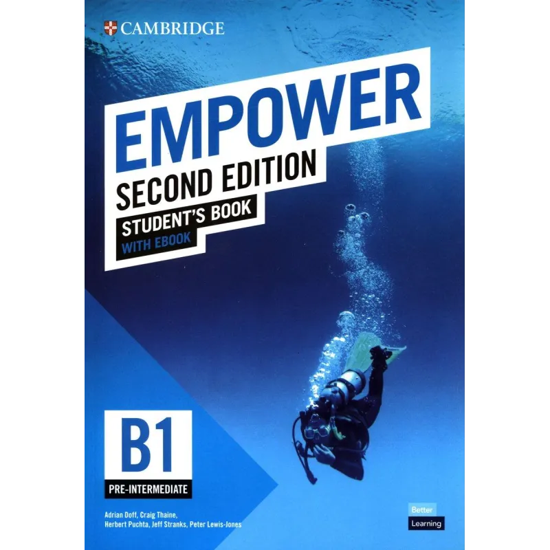 Empower Preintermediate B1 Students Book with eBook  Doff Adrian, Thaine Craig, Puchta Herbert, Stranks Jeff, Lewis-Jones Peter