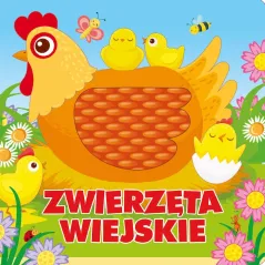 ZWIERZĘTA WIEJSKIE. KSIĄŻECZKA SENSORYCZNA