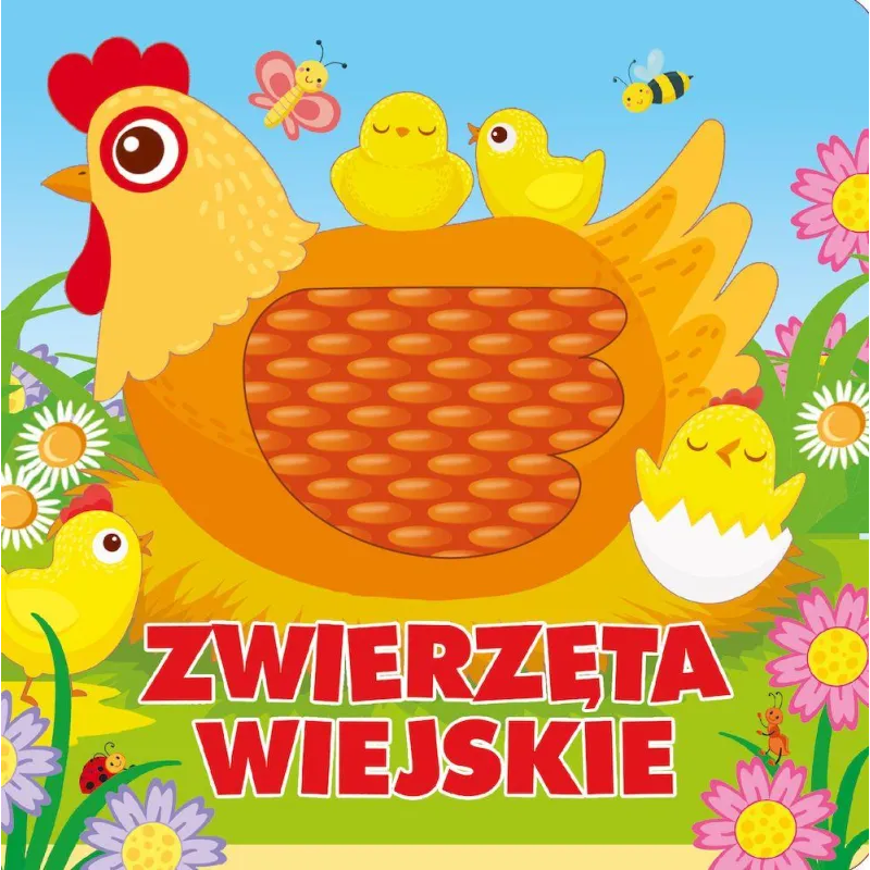 ZWIERZĘTA WIEJSKIE. KSIĄŻECZKA SENSORYCZNA