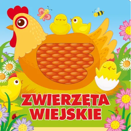 Zwierzęta Wiejskie. Książeczka Sensoryczna