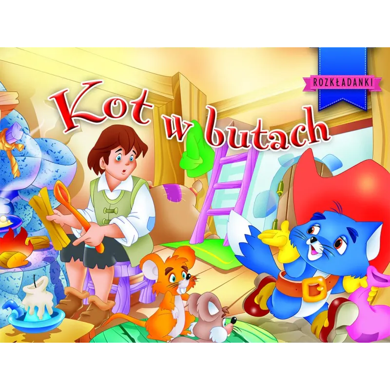 KOT W BUTACH. ROZKŁADANKI