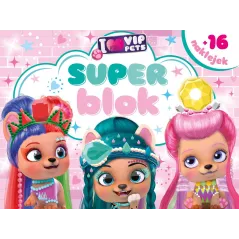 I LOVE VIP PETS. SUPERBLOK Z NAKLEJKAMI