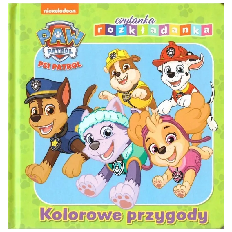 PSI PATROL CZYTANKA ROZKŁADANKA KOLOROWE PRZYGODY - Media Service Zawada