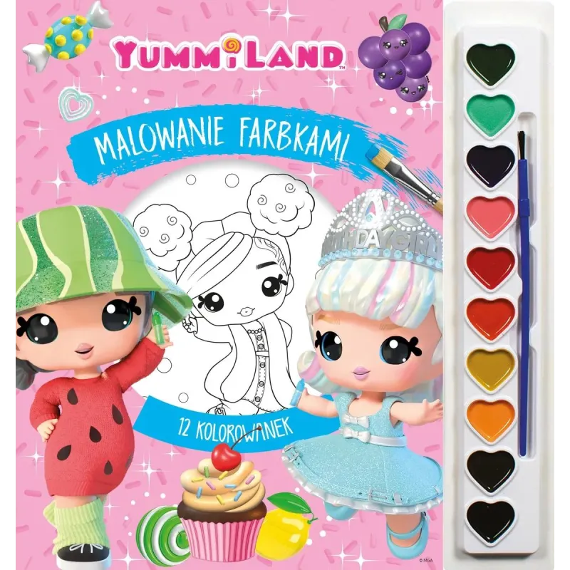 YUMMILAND. MALOWANIE FARBKAMI II GATUNEK