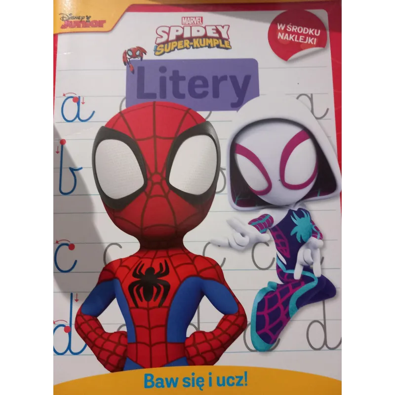 MARVEL SPIDEY SUPER-KUMPLE LITERY - Olesiejuk MARVEL SPIDEY SUPER-KUMPLE LITERY - Olesiejuk