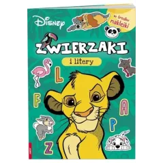 Disney Zwierzęta i litery KOS9102 Opracowanie zbiorowe