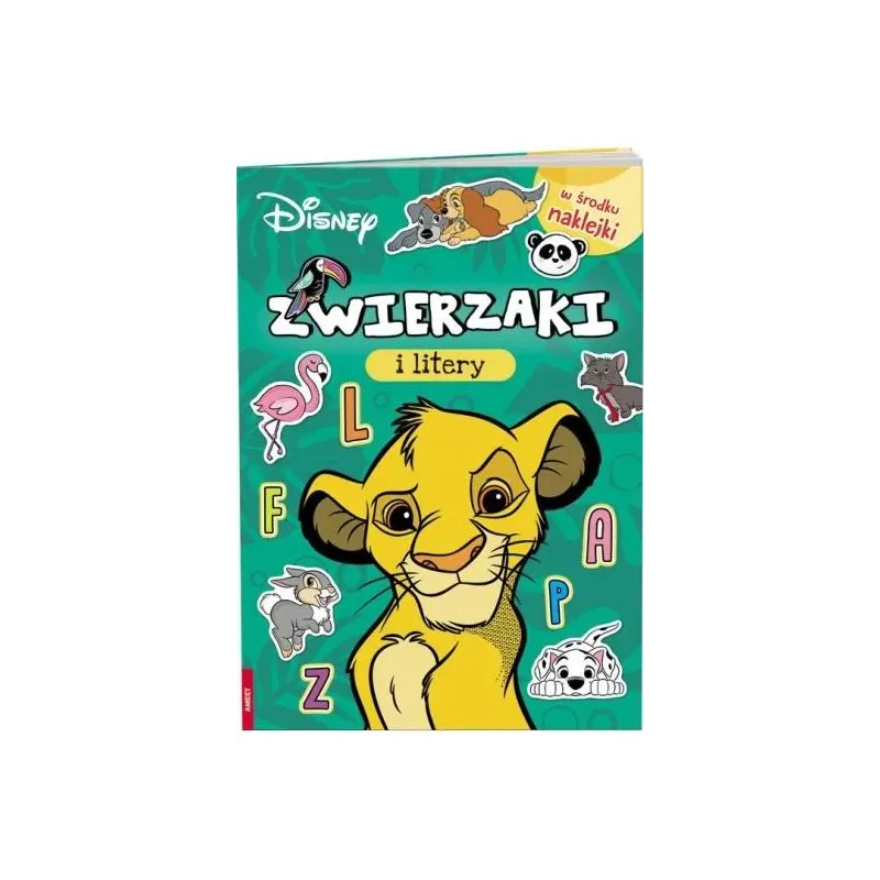 Disney Zwierzęta i litery KOS9102 Opracowanie zbiorowe