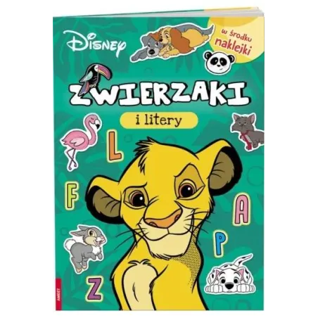 Disney Zwierzęta i litery KOS9102 Opracowanie zbiorowe