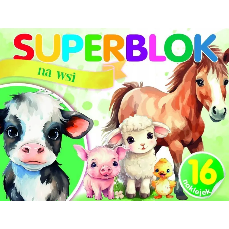 NA WSI. SUPERBLOK Z NAKLEJKAMI