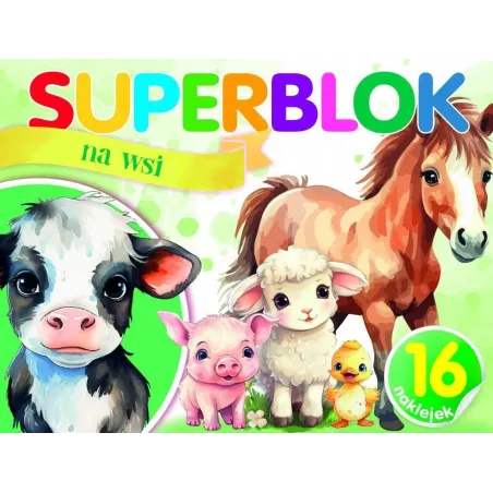 NA WSI. SUPERBLOK Z NAKLEJKAMI