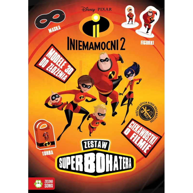 INIEMAMOCNI 2 ZESTAW SUPERBOHATERSKI 6+ Natalia Berlik - Zielona Sowa