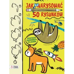 Jak narysować 50 rysunków Postacie zwierzęta pojazdy. Sr. Sanchez