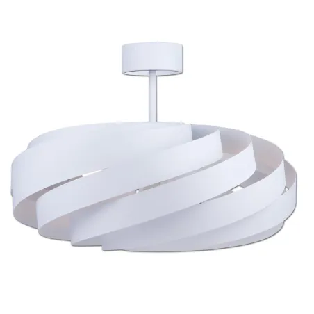 LAMPA SUFITOWA VENTO BIAŁA METALOWA DO SALONU 50 CM