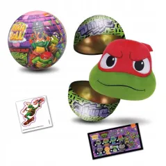 KULKA MIRABALL WOJOWNICZE ŻÓŁWIE NINJA 4W1 3+