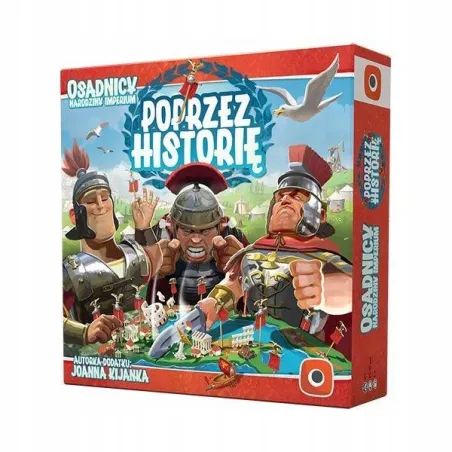 OSADNICY NARODZINY IMPERIUM POPRZEZ HISTORIĘ PORTAL GAMES 10+