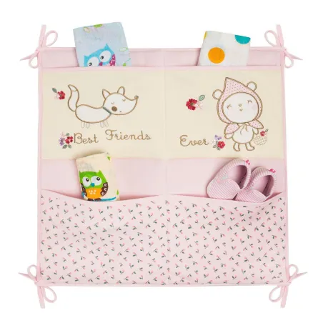 Organizer Bawełniany Do Łóżeczka 60 X 60 Organizer Bawełniany Do Łóżeczka 60 X 60