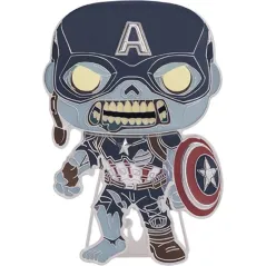 FUNKO POP PIN ZOMBIE CAPTAIN AMERICA 21