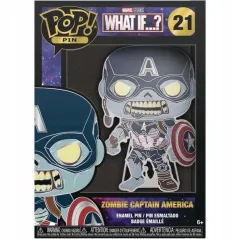 Funko Pop Pin Zombie Captain America 21