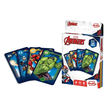 Avengers 4W1 Gra Karciana Cartamundi 4+