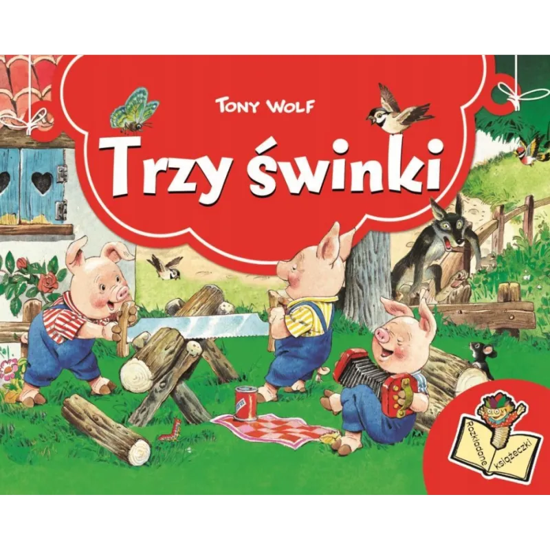 TRZY ŚWINKI. ROZKŁADANE KSIĄŻECZKI