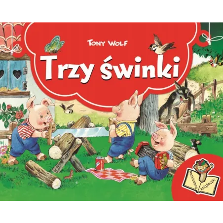 TRZY ŚWINKI. ROZKŁADANE KSIĄŻECZKI