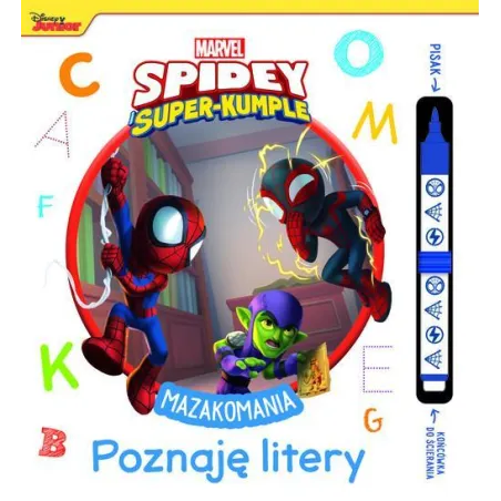 Marvel Spidey I Super-Kumple. Poznaję Litery. Mazakomania