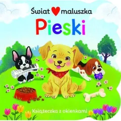 PIESKI. ŚWIAT MALUSZKA. KSIĄŻECZKA Z OKIENKAMI