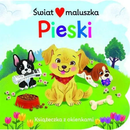 PIESKI. ŚWIAT MALUSZKA. KSIĄŻECZKA Z OKIENKAMI