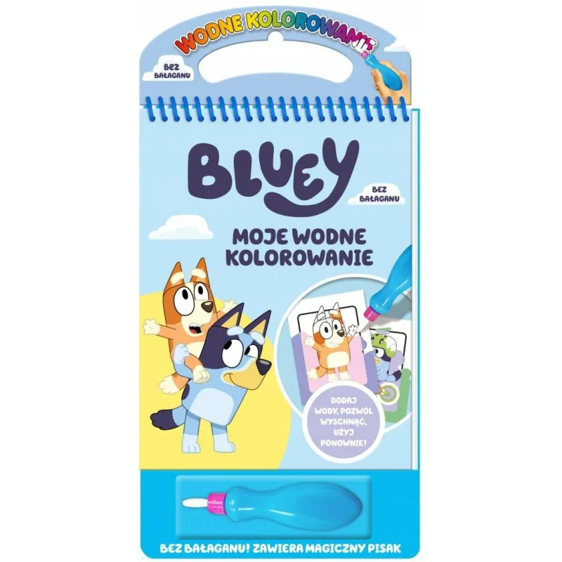 BLUEY. MOJE WODNE KOLOROWANIE BLUEY. MOJE WODNE KOLOROWANIE