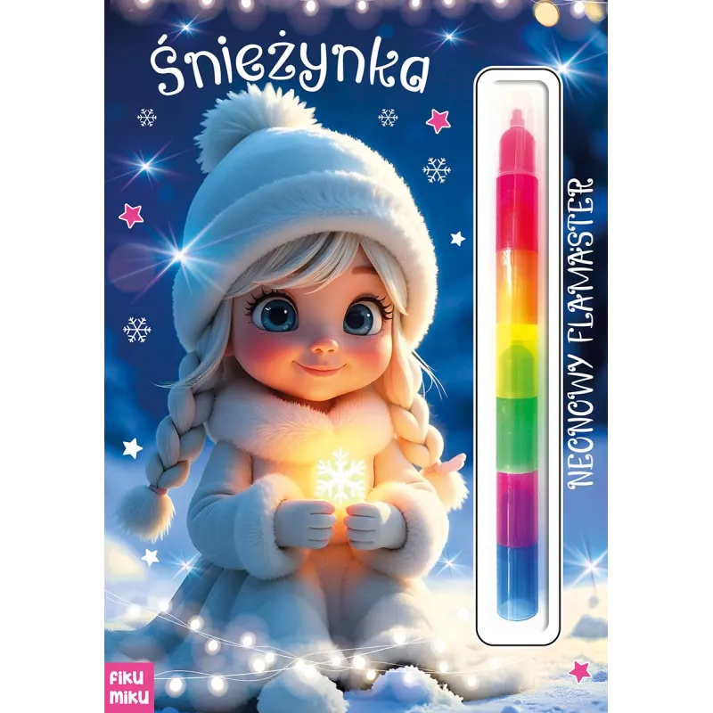 ŚNIEŻYNKA. NEONOWY FLAMASTER