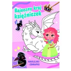 BAJECZNY KRAJ KSIĘŻNICZEK NAKLEJKI ZDRAPKI