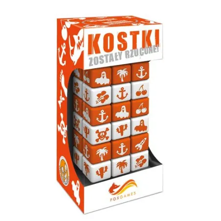KOSTKI ZOSTAŁY RZUCONE GRA NA SPOSTRZEGAWCZOŚĆ 5+