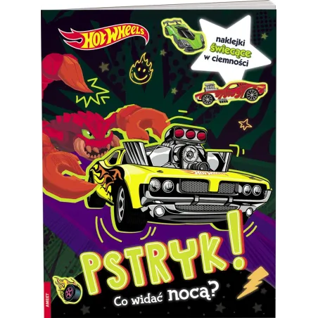 Mattel Hot Wheels.  Pstryk! Co Widać Nocą?