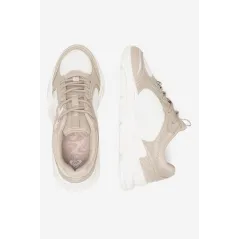BUTY SPORTOWE DZIEWCZĘCE ROXY BEŻOWE Z KWIATAMI ROZMIAR 34