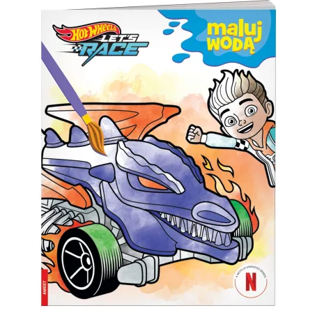 Hot Wheels Maluj wodą MW1601