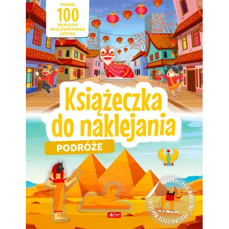 KSIĄŻECZKA DO NAKLEJANIA PODRÓŻE - Dragon