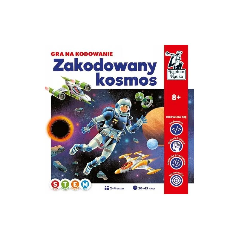 ZAKODOWANY KOSMOS GRA W KODOWANIE 8+
