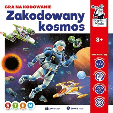 ZAKODOWANY KOSMOS GRA W KODOWANIE 8+