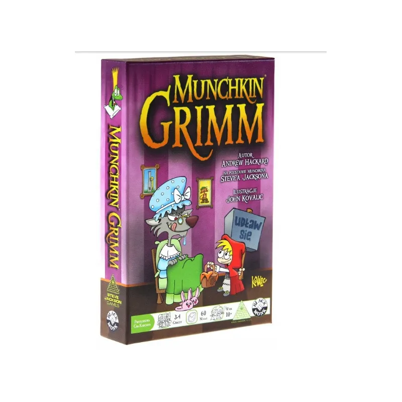 MUNCHKIN GRIMM BLACK MONK GRA KARCIANA 10+