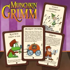 Munchkin Grimm Black Monk Gra Karciana 10+