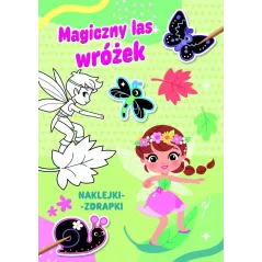MAGICZNY LAS WRÓŻEK NAKLEJKI ZDRAPKI
