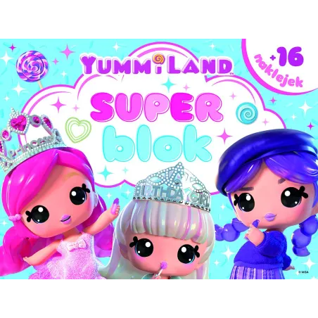 YUMMILAND. SUPERBLOK Z NAKLEJKAMI