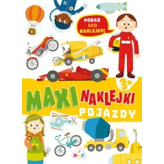 POJAZDY. MAXI NAKLEJKI 5+ - Olesiejuk