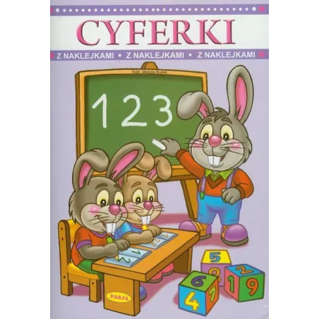 Cyferki. Książeczka Z Naklejkami