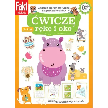 Ćwiczę Rękę I Oko. Zadania Grafomotoryczne Dla Pszedszkolaków