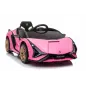 Samochód Na Akumulator Dla Dziewczynki Lamborghini Sian Różowy