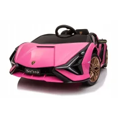SAMOCHÓD NA AKUMULATOR DLA DZIEWCZYNKI LAMBORGHINI SIAN RÓŻOWY