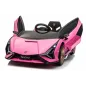 Samochód Na Akumulator Dla Dziewczynki Lamborghini Sian Różowy